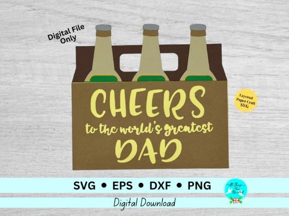 Beer Bottle Pack Gift Card Holder