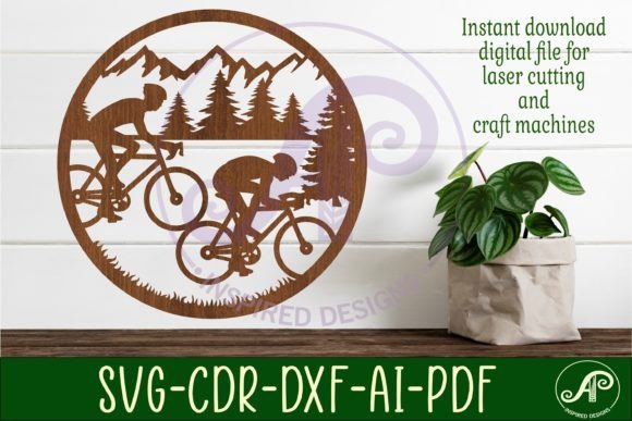 Cyclist Wall Art SVG: Vector Design Guide