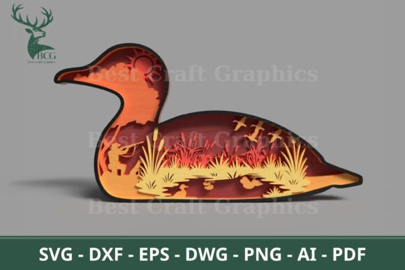 Evaluating the Duck Hunting Layered SVG for Laser Cutting Projects