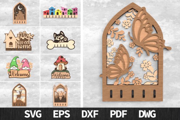 Evaluating the Laser Cut Key Holder Bundle for Digital Crafters