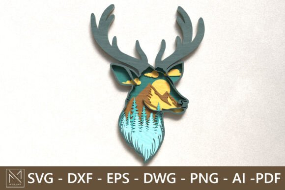 Evaluating the Layered Deer Head Laser Cut File for Modern Woodworking Projects