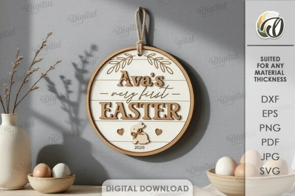 First Easter Laser Cut: Your Digital Design Starter