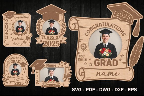 Graduation Photo Frame Bundle 2025