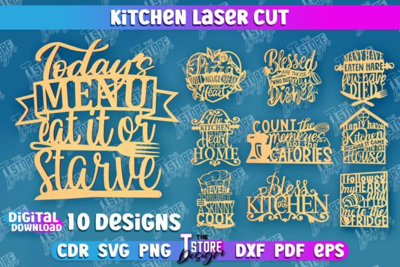 Kitchen Wall Sign Laser Cut Bundle: A Practical Guide for DIY Creators