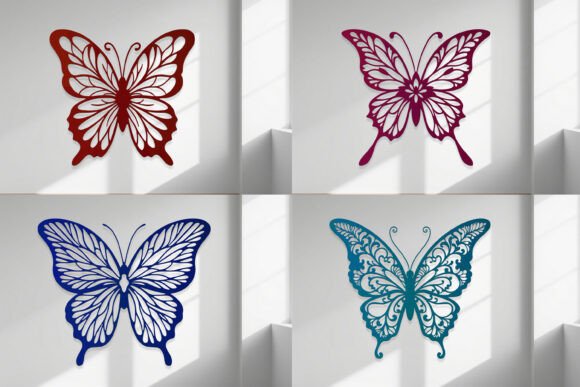 Laser Cut Butterfly Wall Art SVG Bundle: A Guide to Layered Decor