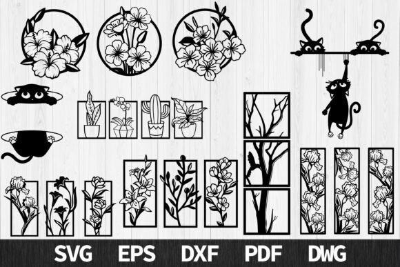 Laser Cut Wall Art Bundle: A Comprehensive Guide to Digital Design Files