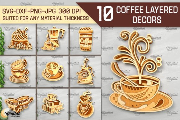 Maximizing Your Creative Projects with a Coffee Wall Decor Laser Cut Bundle