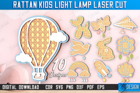 Rattan Kids Lamp CNC Bundle Guide