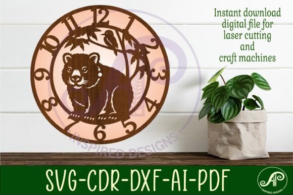 Wombat Clock Wall Clock Laser Cut File: A Creative Guide for Makers